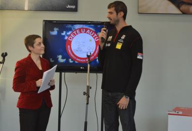 Promotion of the “Safety is never on vacation” campaign