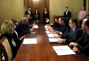 Keprom signs agreement on donation for the baby gift package
