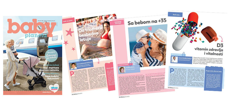 The "Baby planeta" magazine celebrates an important milestone – the 55th edition