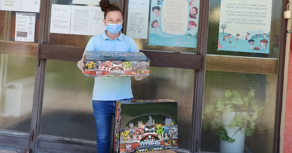 Keprom makes a donation to “Lastavica” kindergarten in Padinska Skela