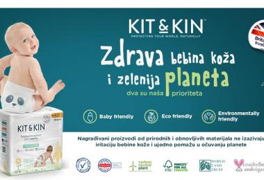 Kit&Kin nappies, wipes and skincare, new eco-friendly products in Keprom’s range