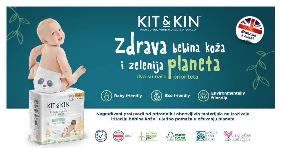 Kit&Kin nappies, wipes and skincare, new eco-friendly products in Keprom’s range